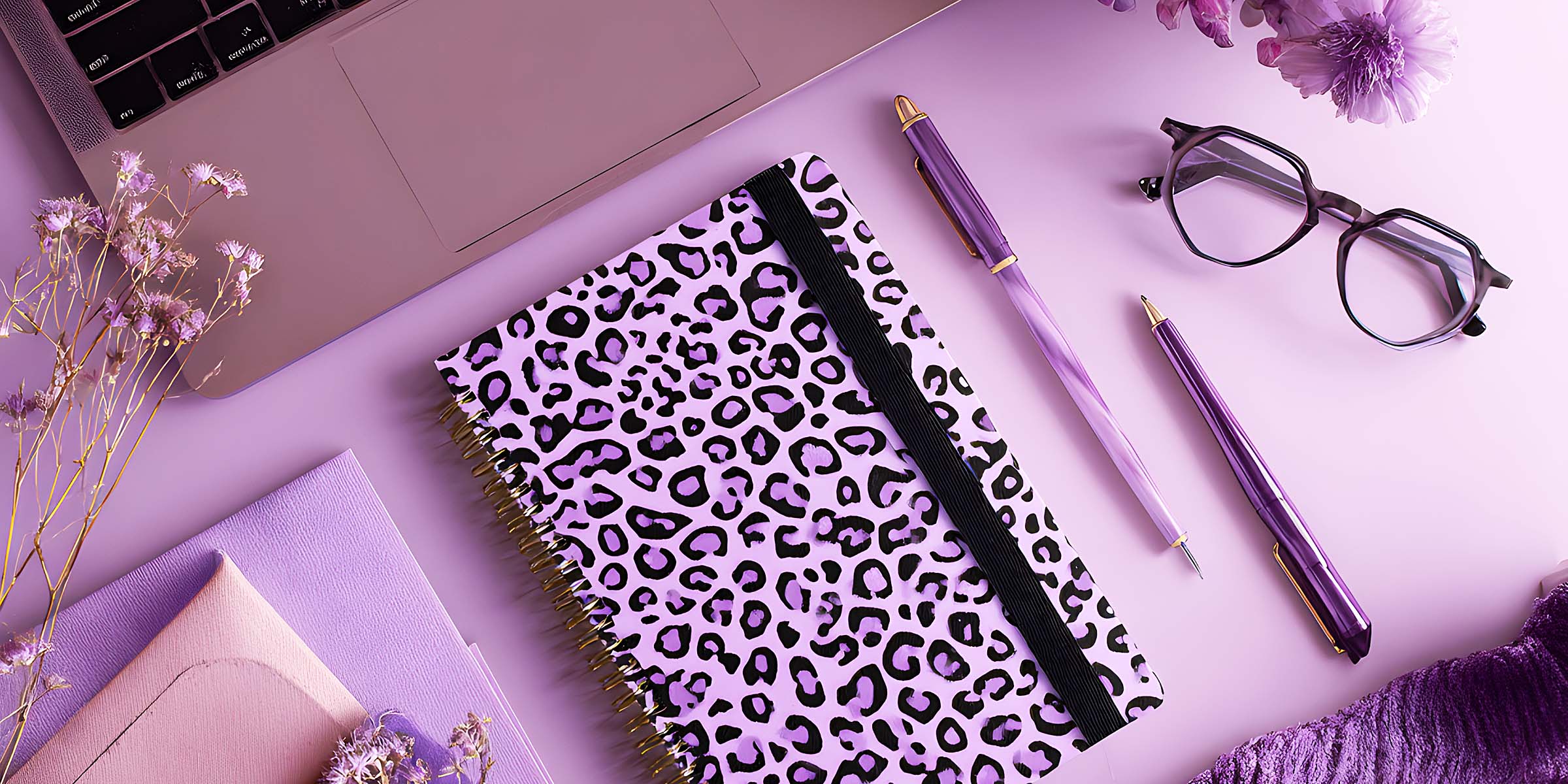 Peaceful magenta and teal wellness scene representing naturopathic and spiritual ascension work