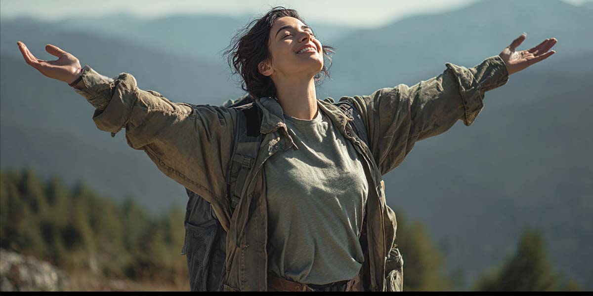 Peaceful magenta and teal wellness scene representing naturopathic and spiritual ascension work